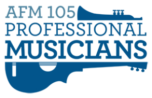American Federation of Musicians 105 Logo